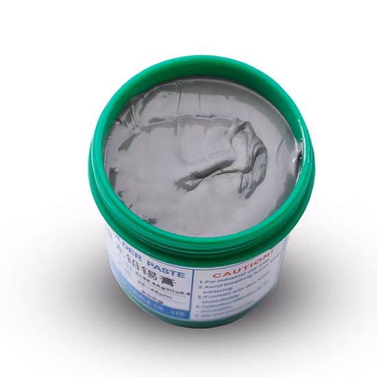 High Temperature Lead-Free Environmental Water-Soluble Solder Paste Sn96.5AG3cu0.5 SMT Chip Electronic Element