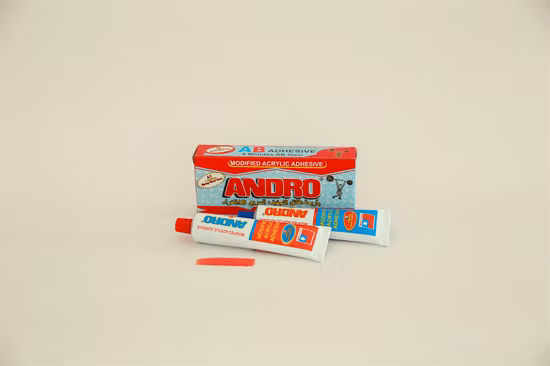 Adhesivo Ab Glue Ab Glue Acrílico Verde y Rojo