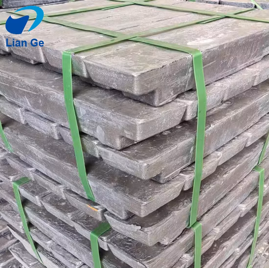 Lingote de plomo de alta pureza de venta caliente 99.994% en gran stock
