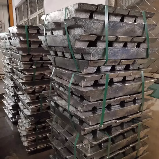 El lingote de plomo de mejor calidad Lme Pure 99.99% Pureza