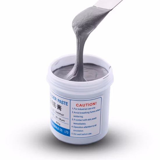 Sn55pb45 estaño-plomo con núcleo de pasta de soldadura para material de soldadura