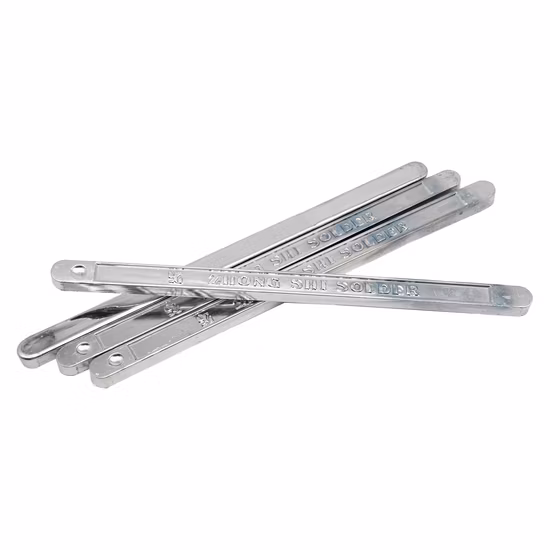 Fabricante Proveedor Sn40pb60 Varilla de soldadura de estaño y plomo PCB Soldadura por ola de aleación de estaño Barra de soldadura de bajo punto de fusión